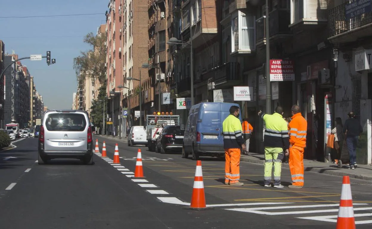 Reforma Avenida Pérez Galdós De Valencia | La Reforma De La Avenida ...